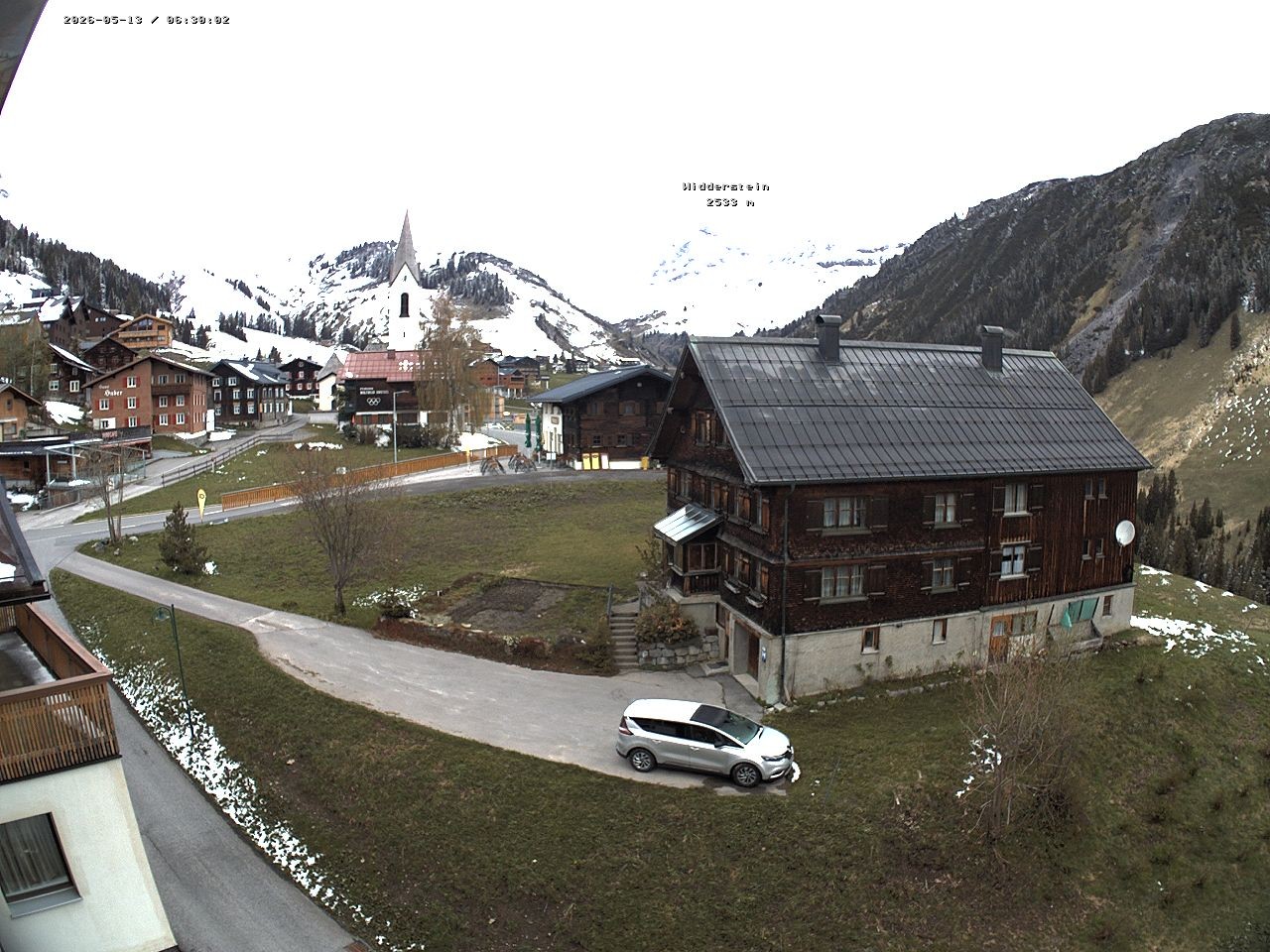 Archived image Webcam Village center Warth