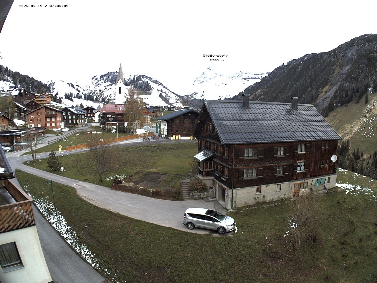Archived image Webcam Village center Warth