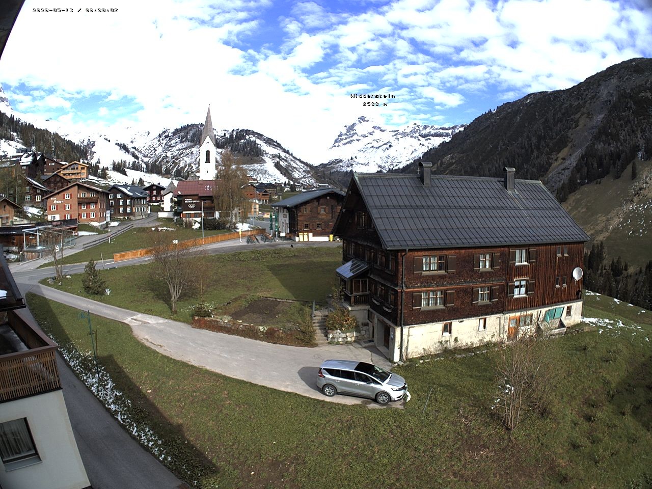 Archived image Webcam Village center Warth