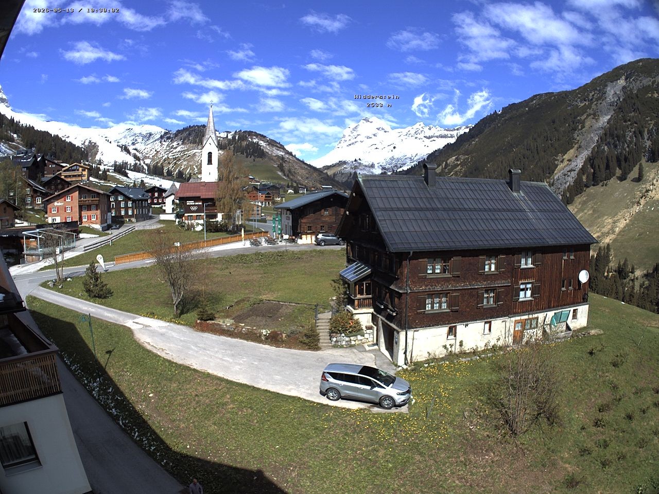 Archived image Webcam Village center Warth