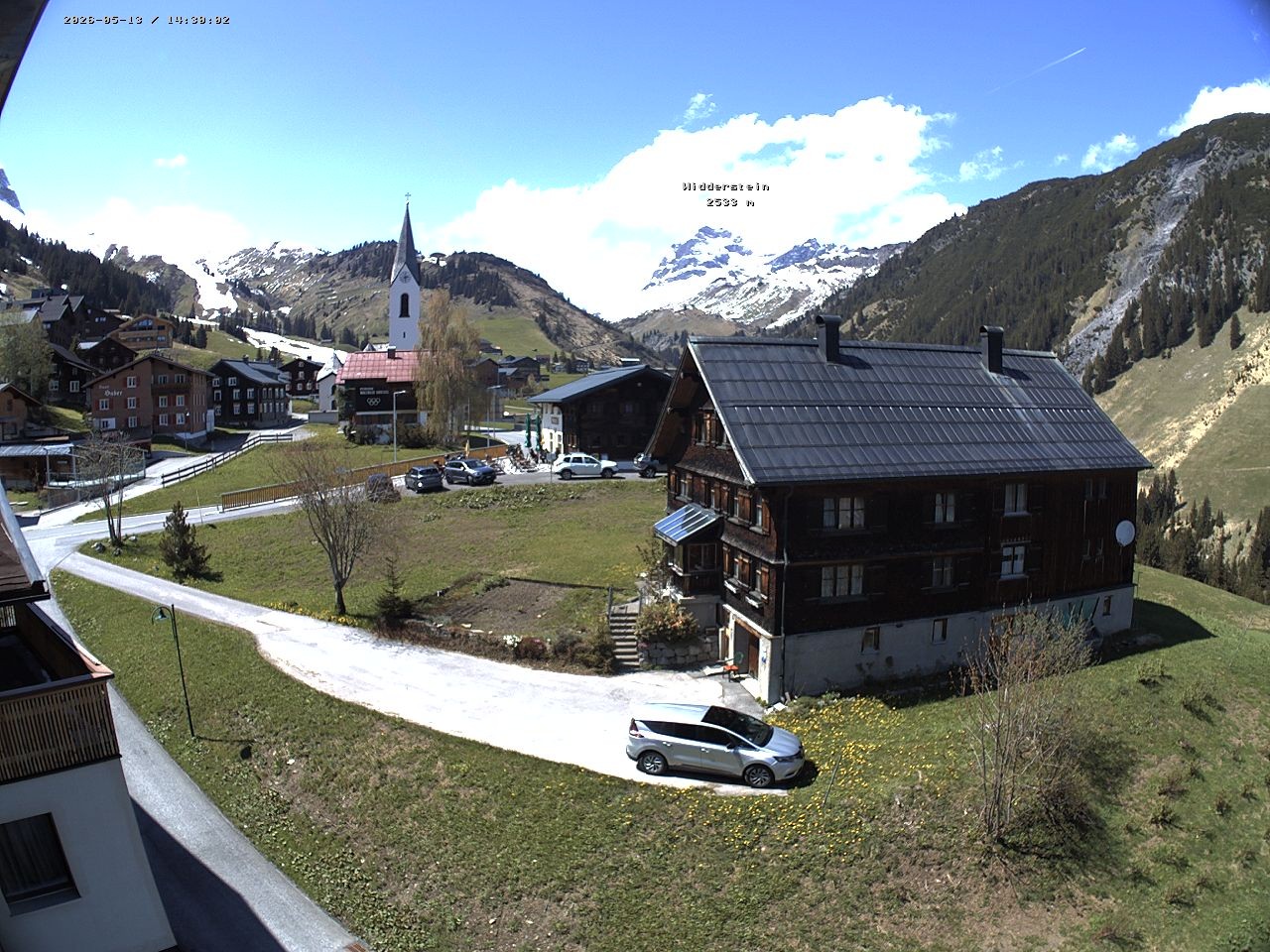 Archived image Webcam Village center Warth