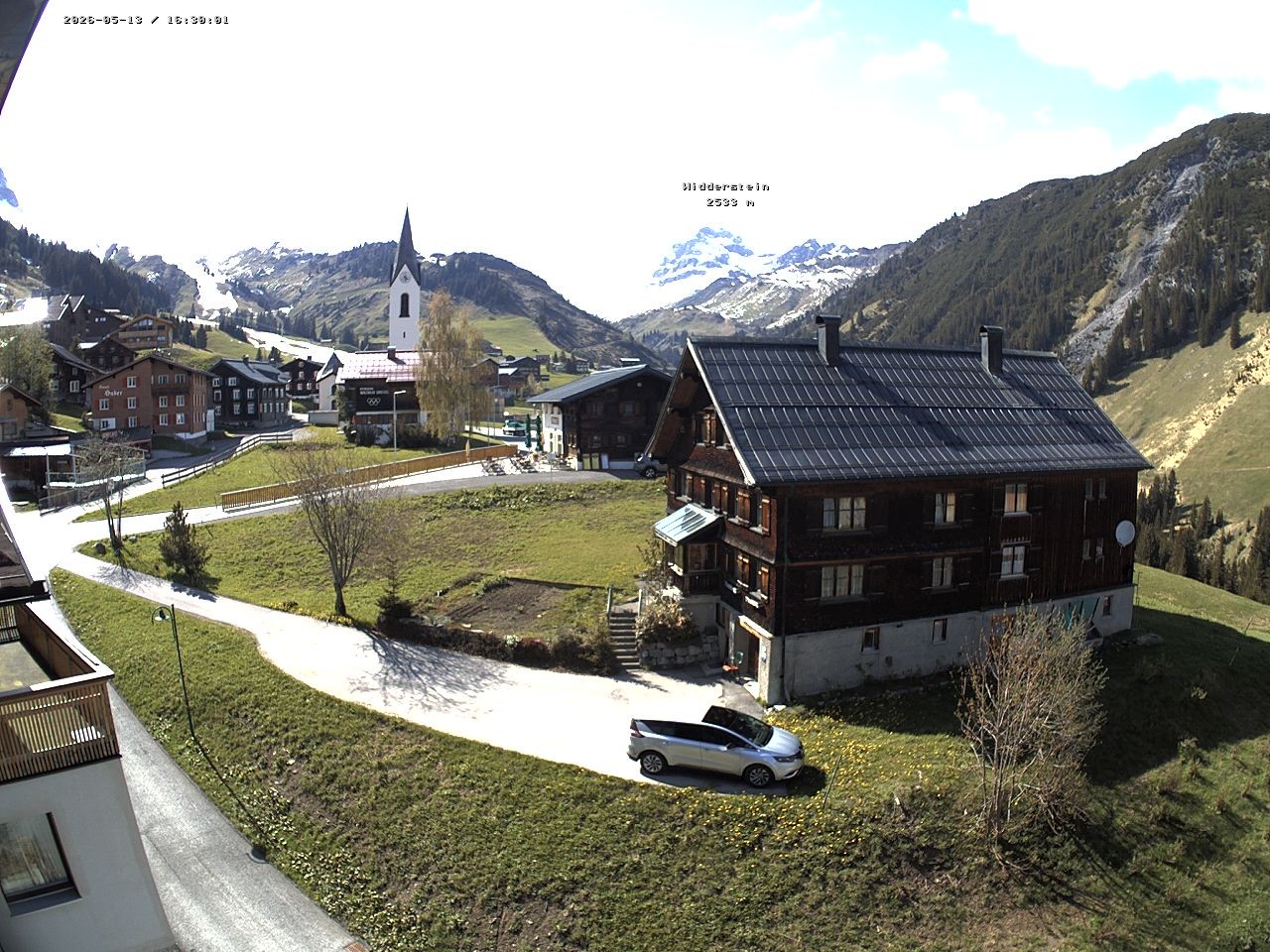 Archived image Webcam Village center Warth