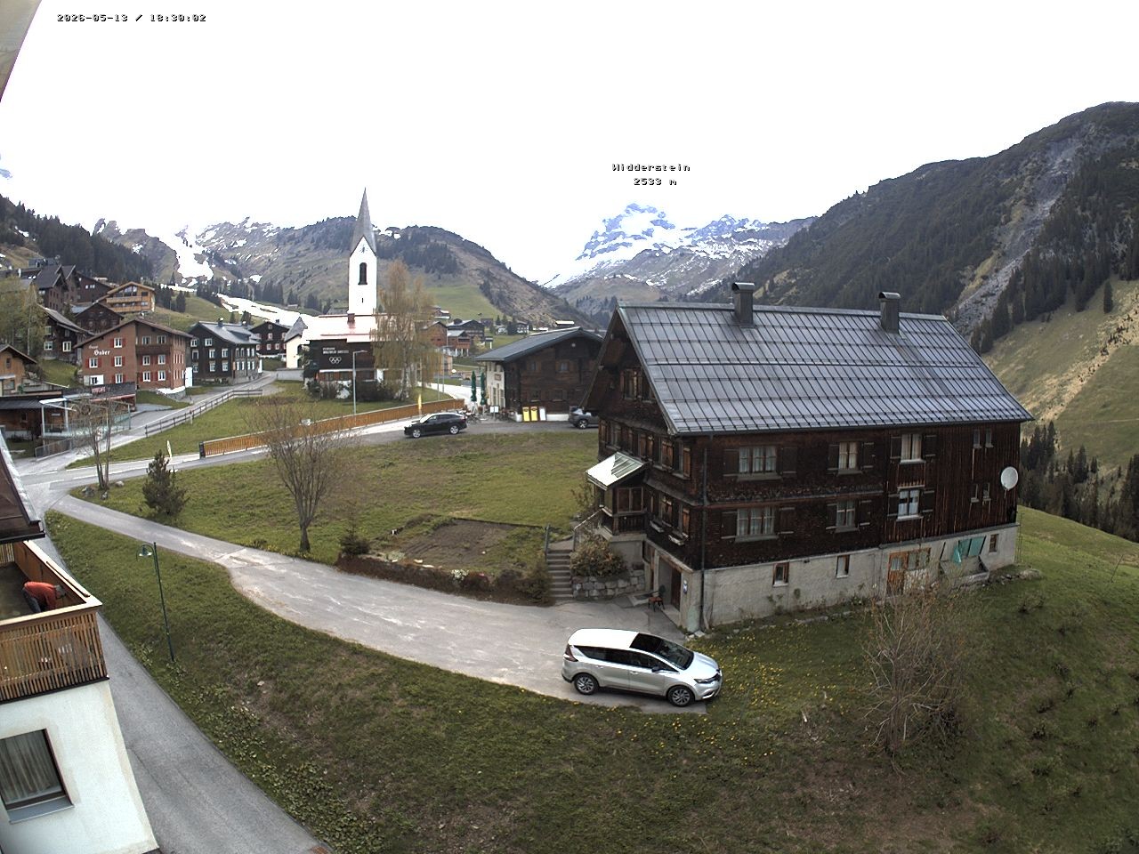 Archived image Webcam Village center Warth