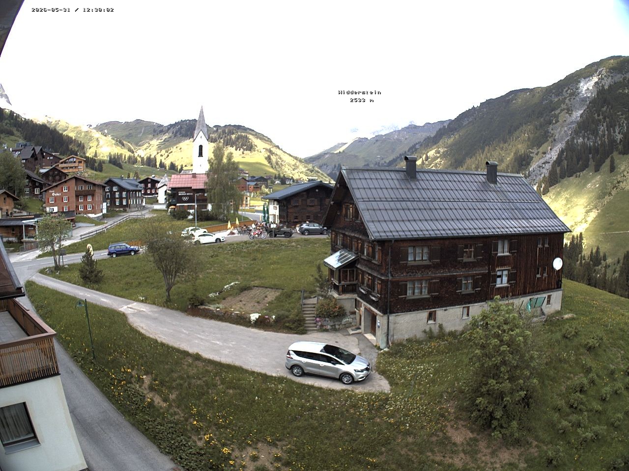Archived image Webcam Village center Warth