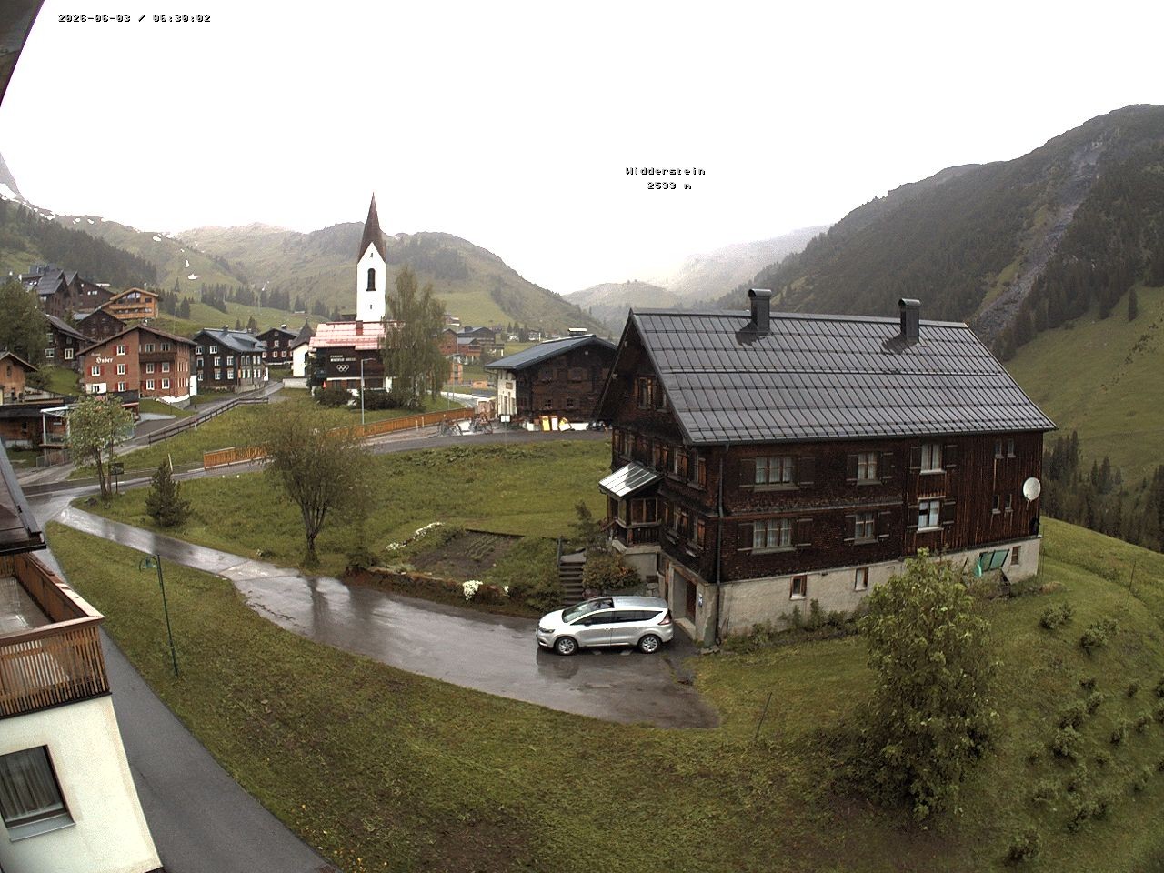 Archived image Webcam Village center Warth