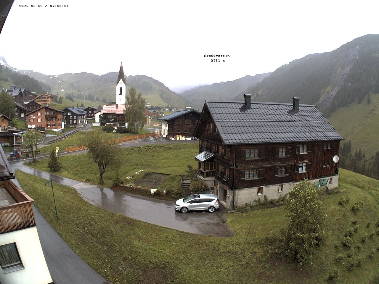Archived image Webcam Village center Warth
