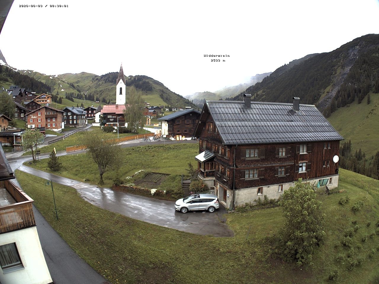 Archived image Webcam Village center Warth