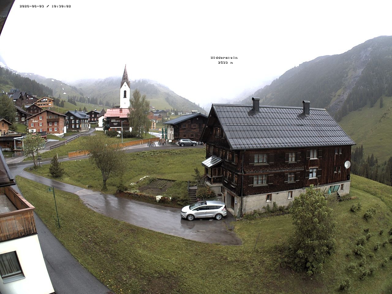 Archived image Webcam Village center Warth