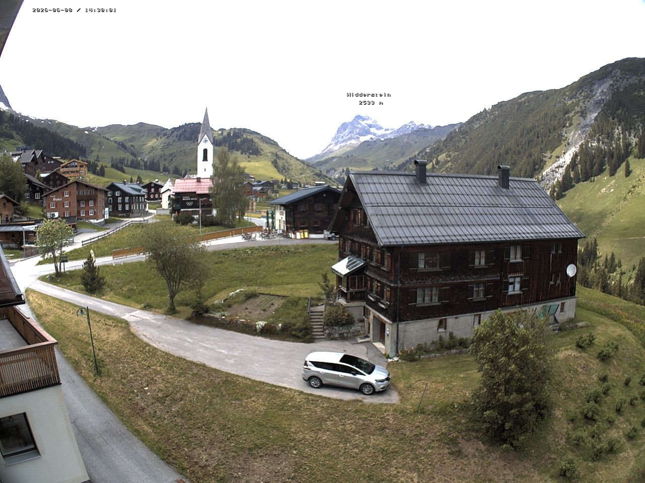 Archived image Webcam Village center Warth