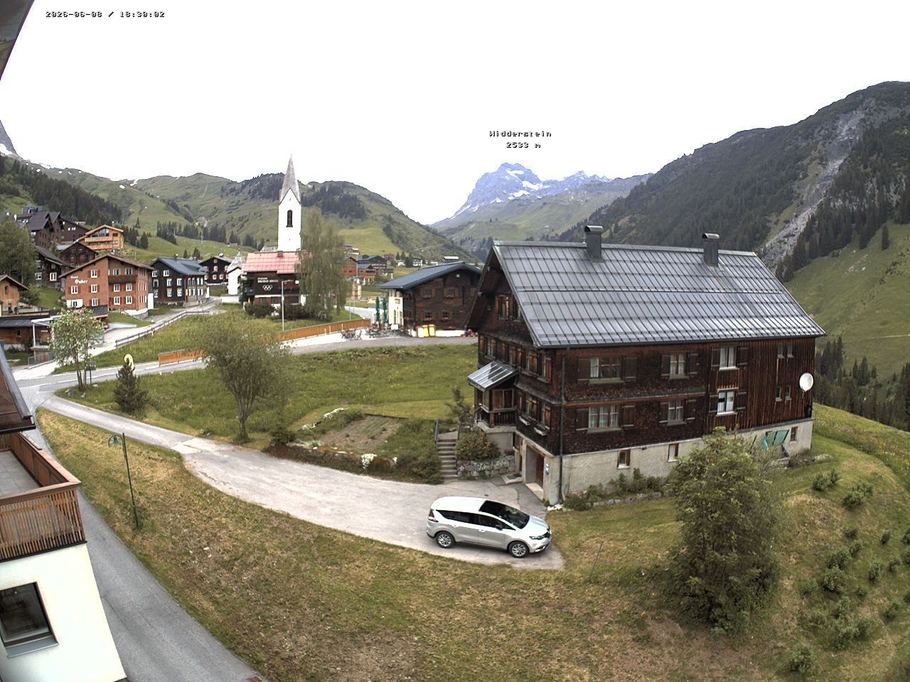 Archived image Webcam Village center Warth