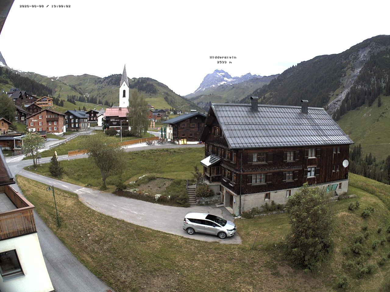 Archived image Webcam Village center Warth