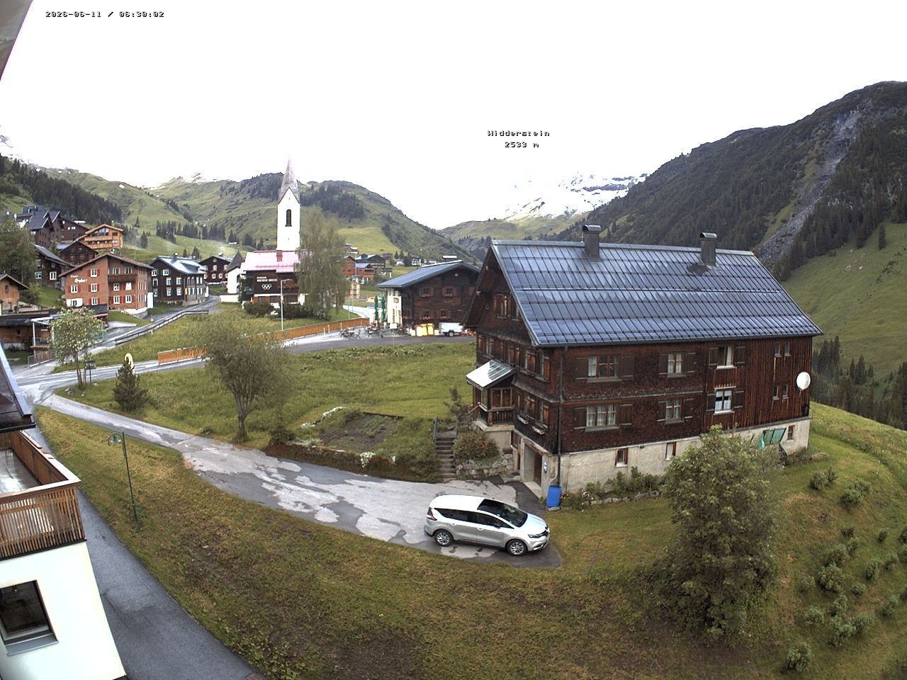 Archived image Webcam Village center Warth