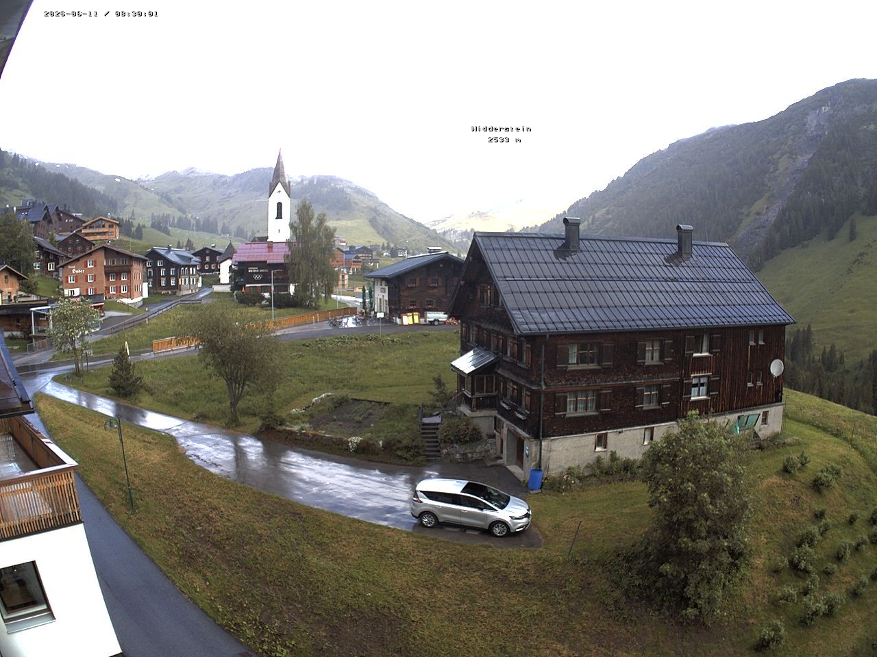 Archived image Webcam Village center Warth