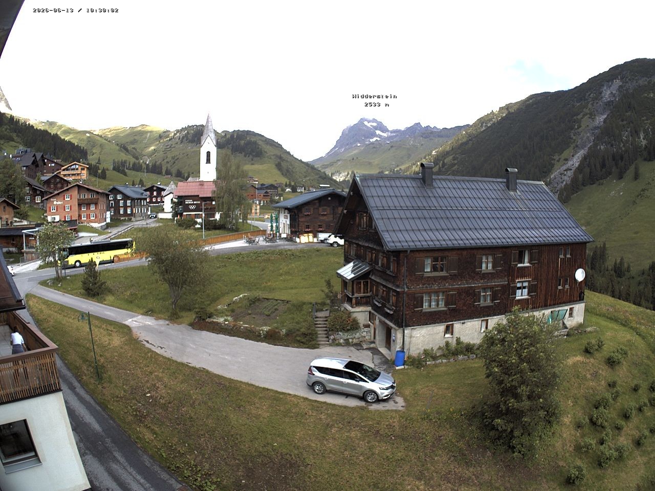 Archived image Webcam Village center Warth