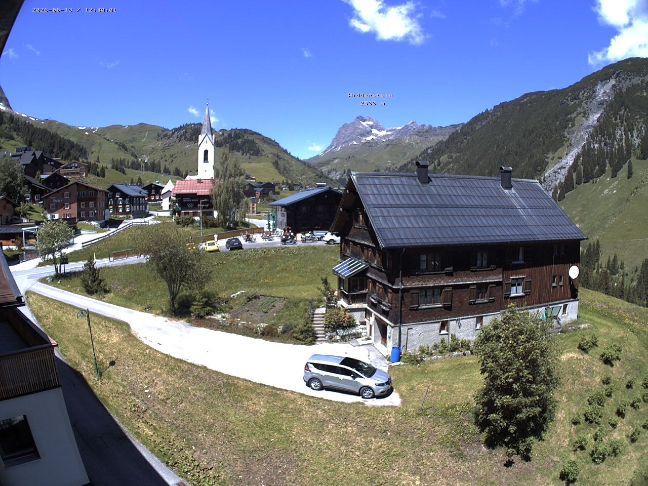 Archived image Webcam Village center Warth