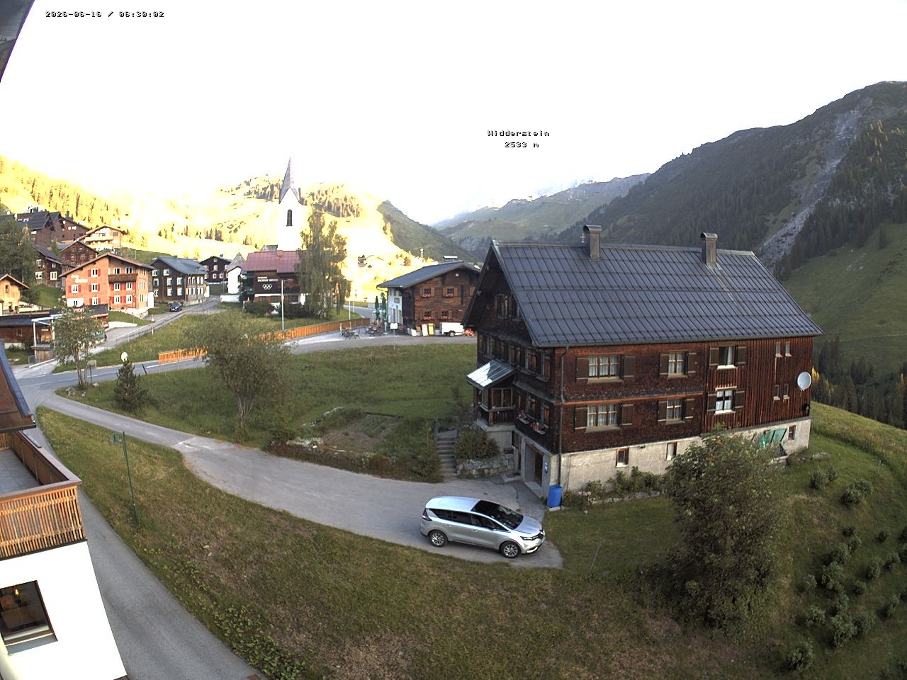 Archived image Webcam Village center Warth