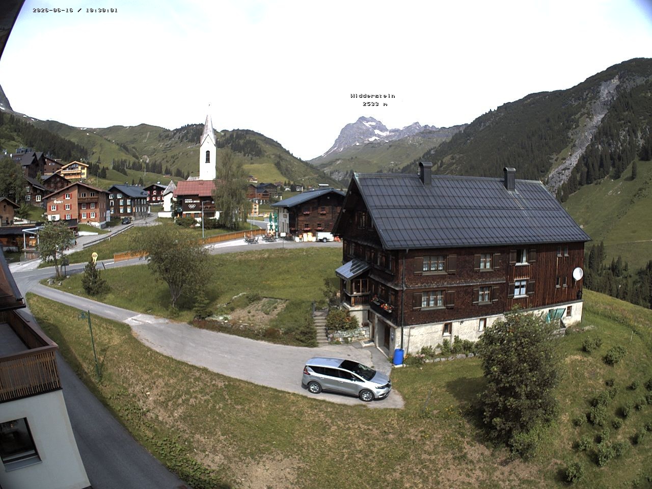 Archived image Webcam Village center Warth