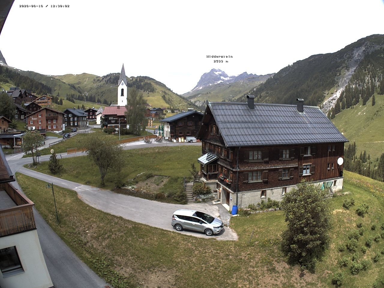 Archived image Webcam Village center Warth