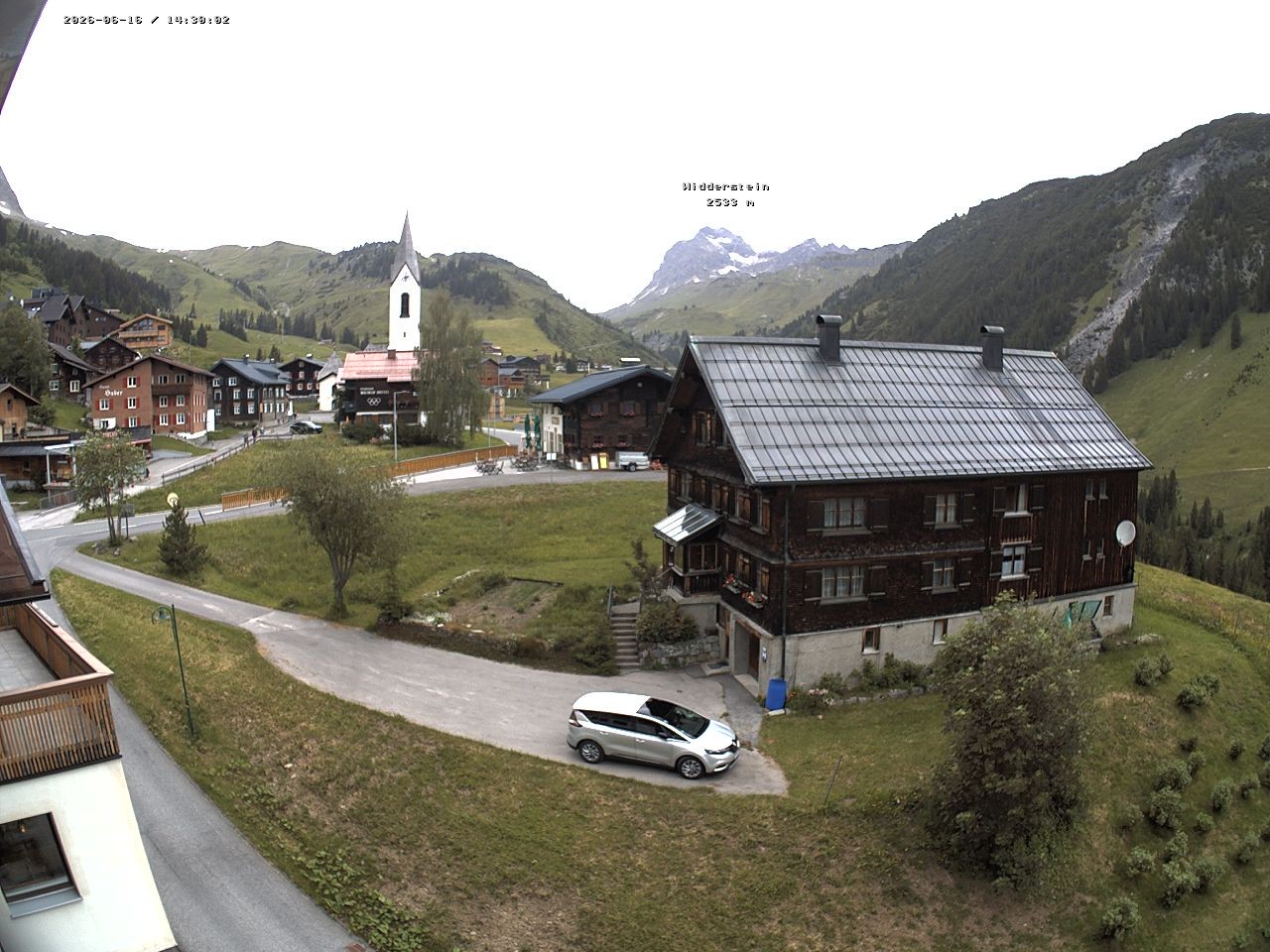Archived image Webcam Village center Warth
