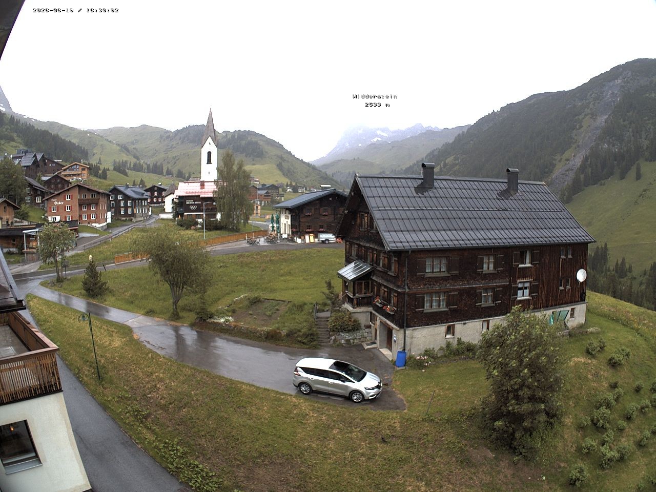 Archived image Webcam Village center Warth