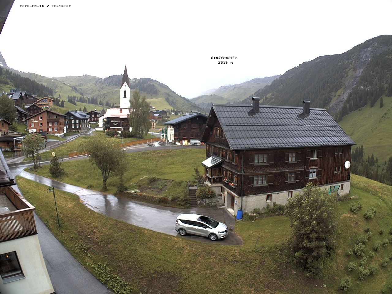 Archived image Webcam Village center Warth