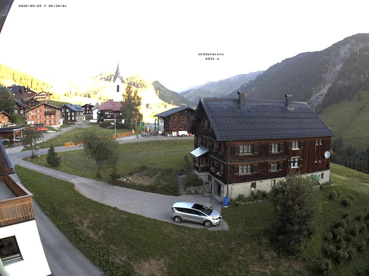 Archived image Webcam Village center Warth