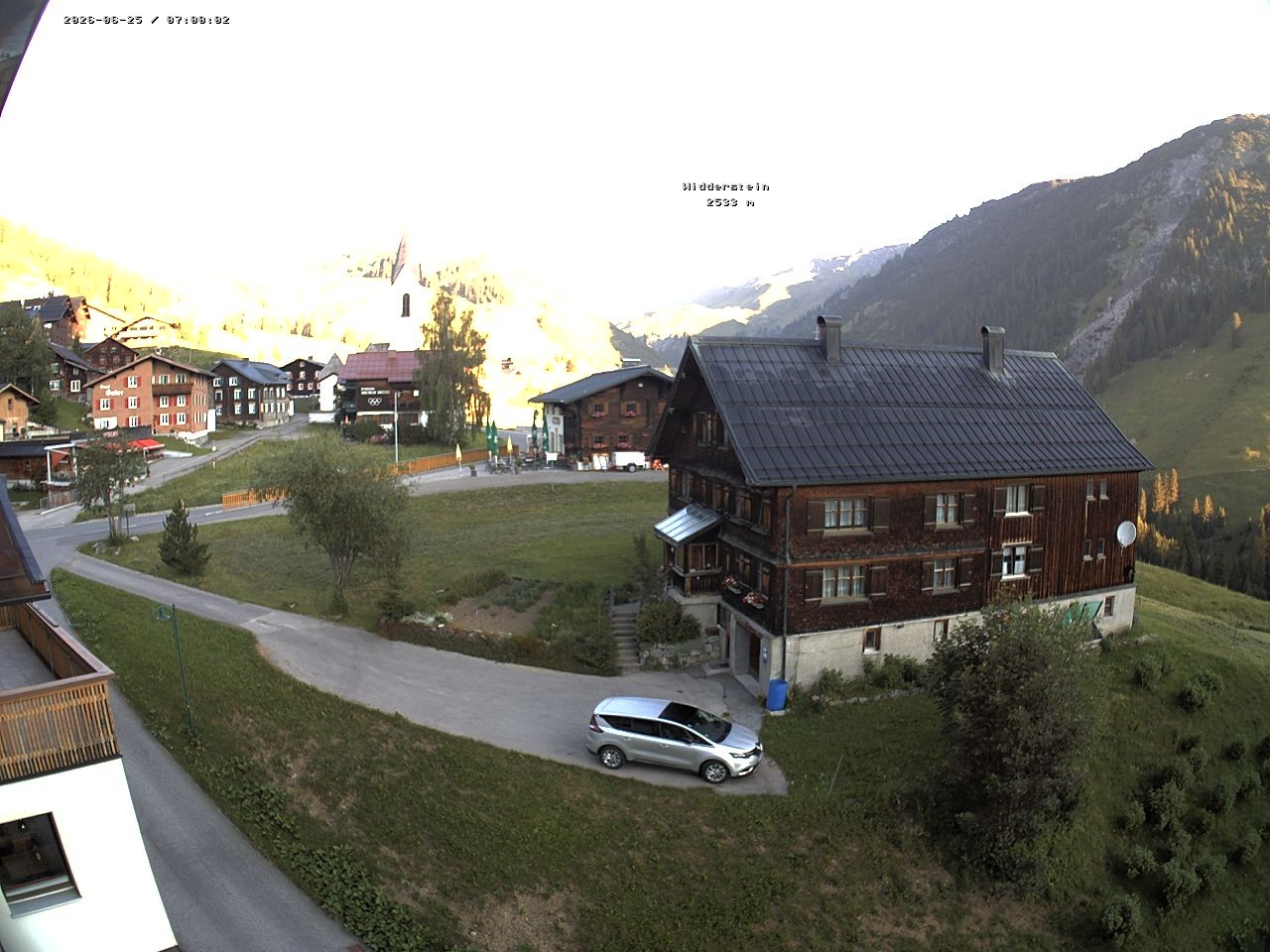 Archived image Webcam Village center Warth