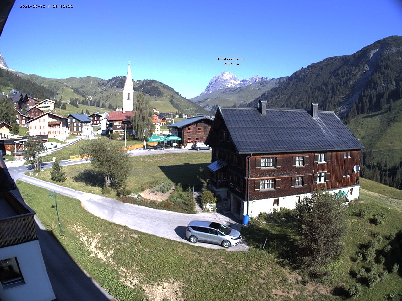Archived image Webcam Village center Warth