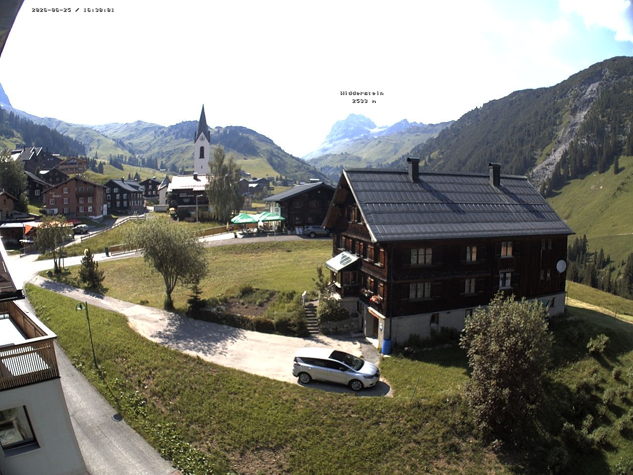 Archived image Webcam Village center Warth