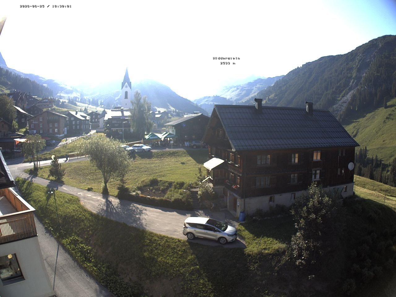 Archived image Webcam Village center Warth