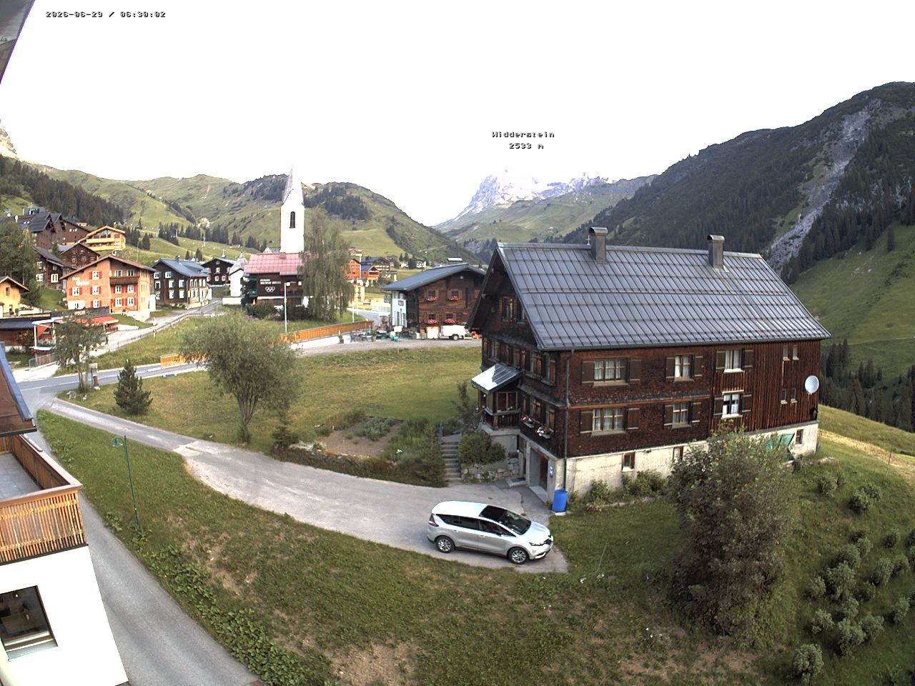 Archived image Webcam Village center Warth