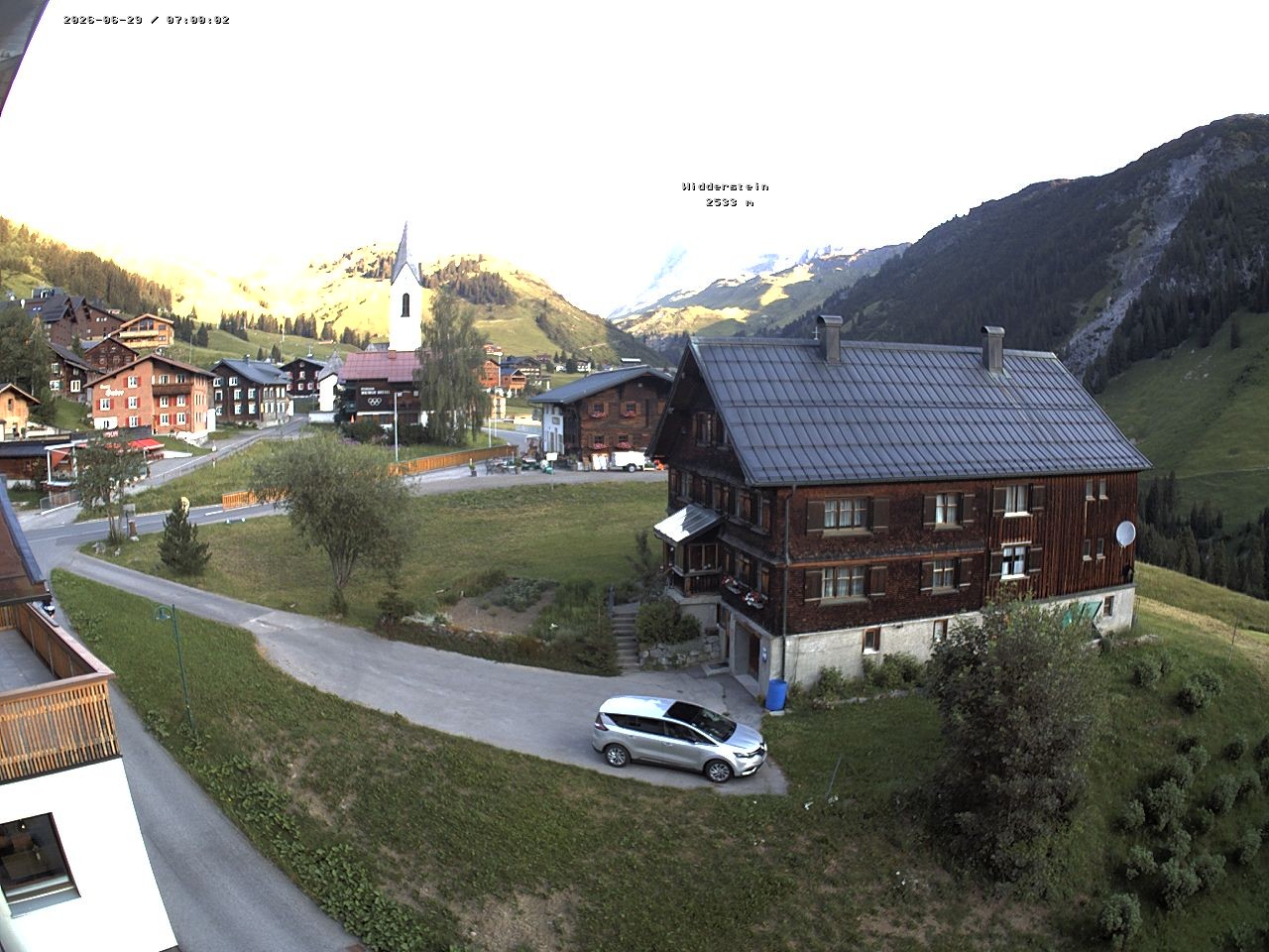 Archived image Webcam Village center Warth