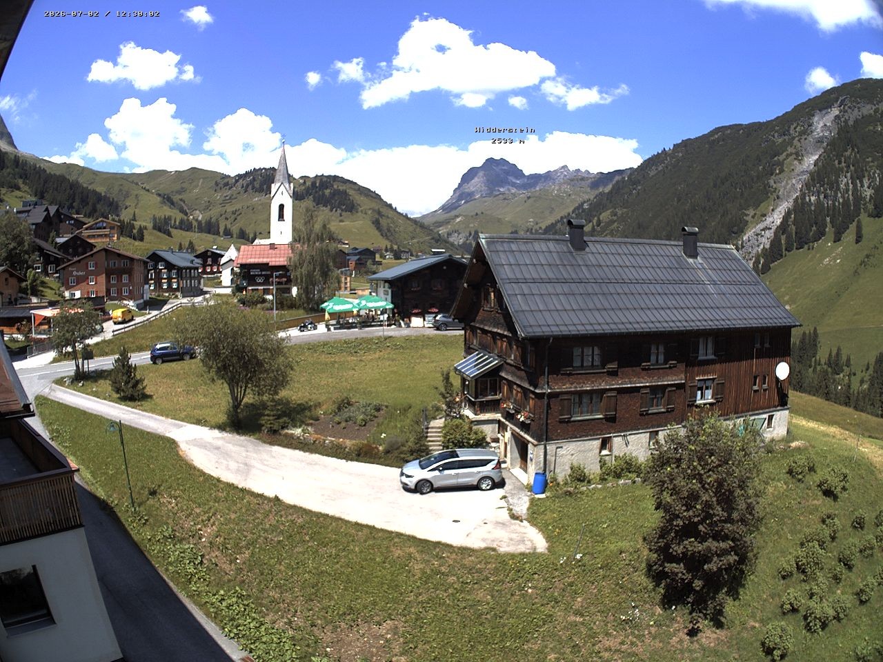 Archived image Webcam Village center Warth