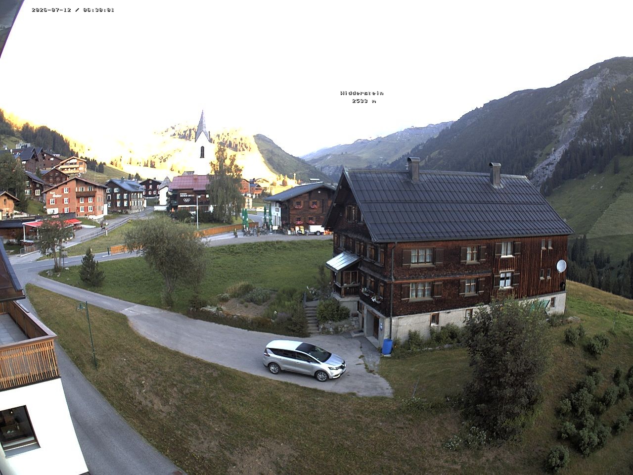 Archived image Webcam Village center Warth
