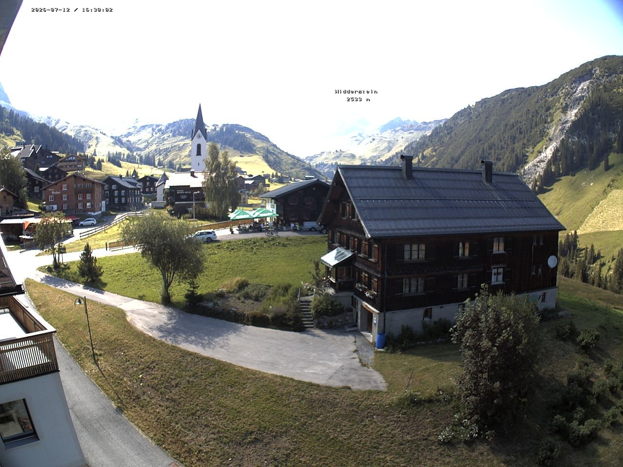 Archived image Webcam Village center Warth