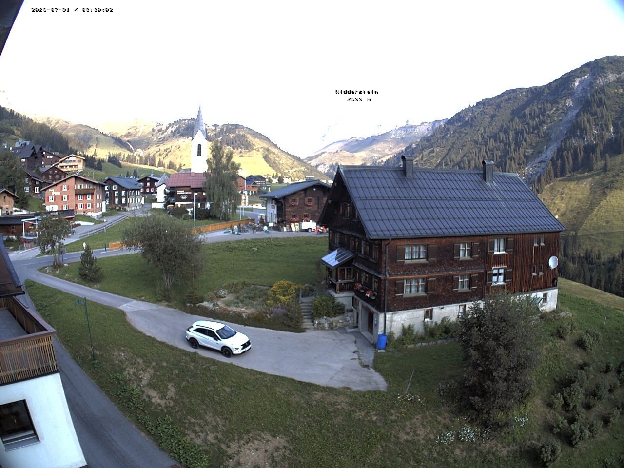 Archived image Webcam Village center Warth