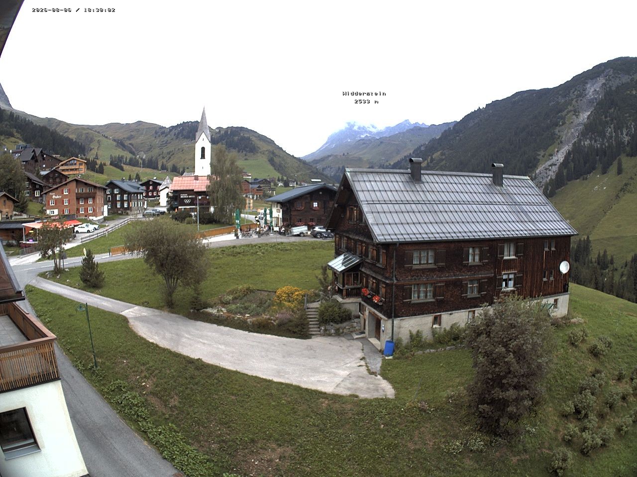 Archived image Webcam Village center Warth