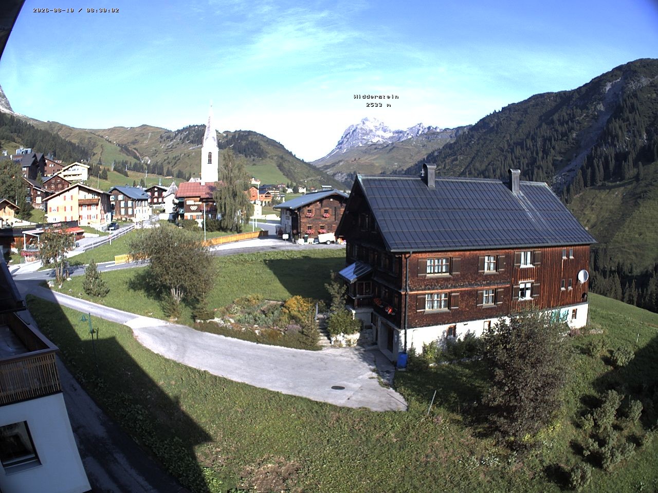 Archived image Webcam Village center Warth