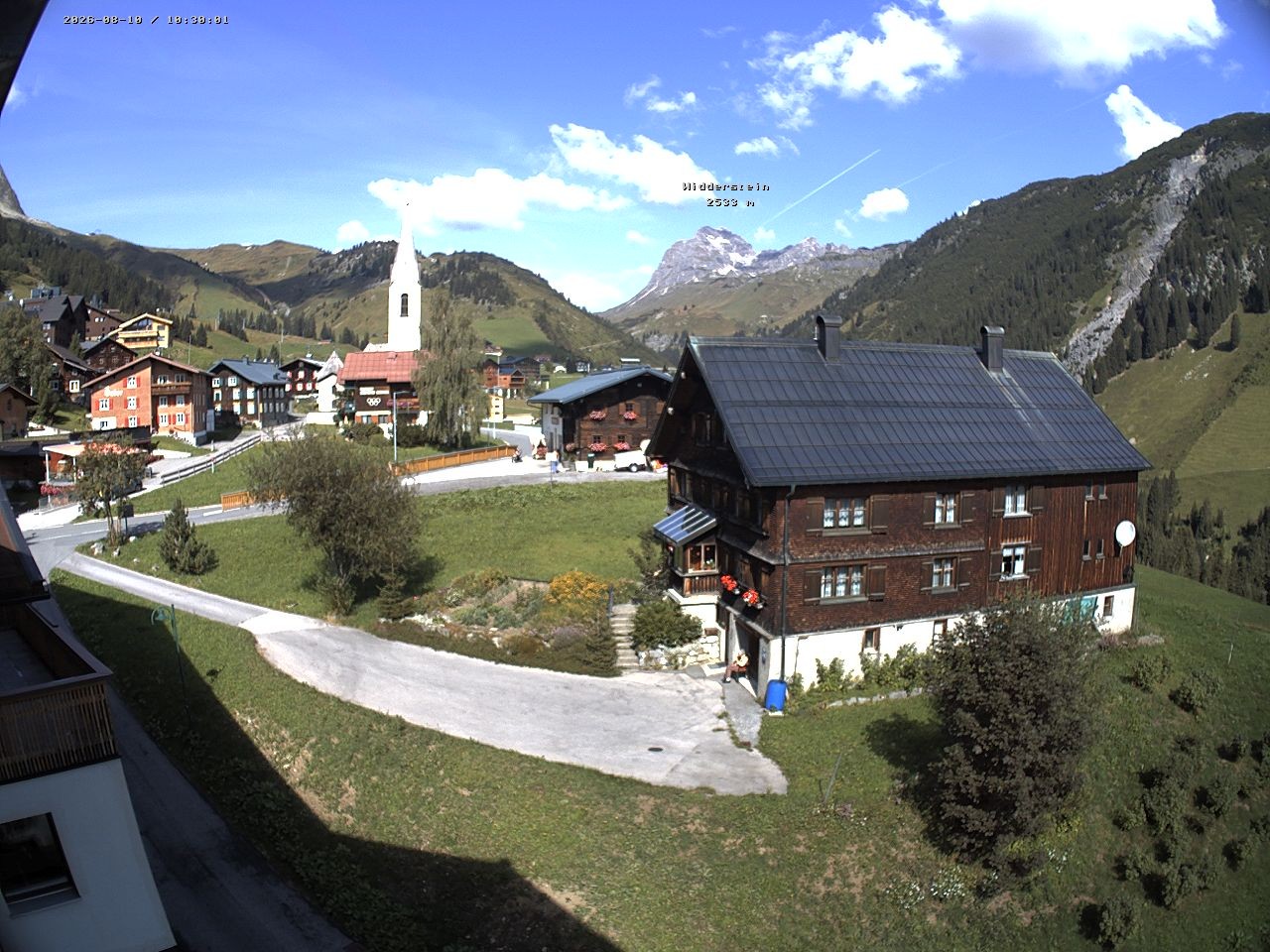 Archived image Webcam Village center Warth