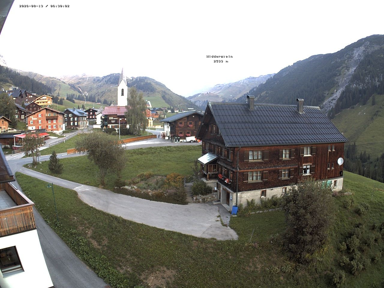 Archived image Webcam Village center Warth