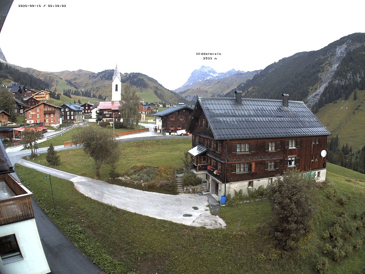 Archived image Webcam Village center Warth