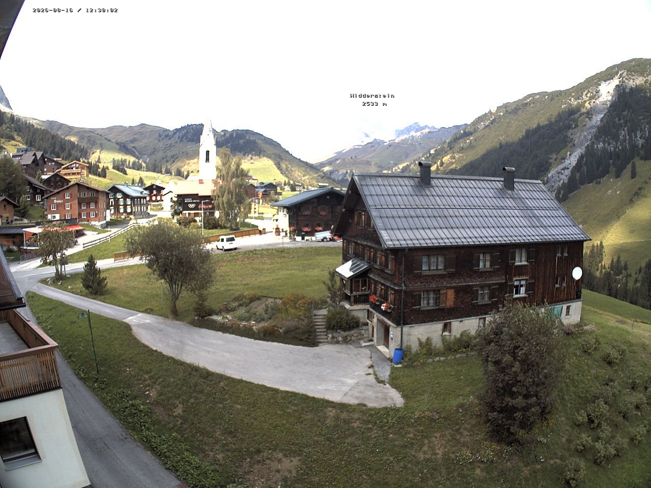 Archived image Webcam Village center Warth