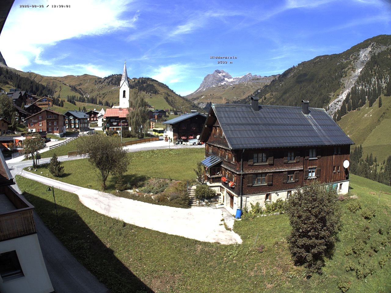 Archived image Webcam Village center Warth