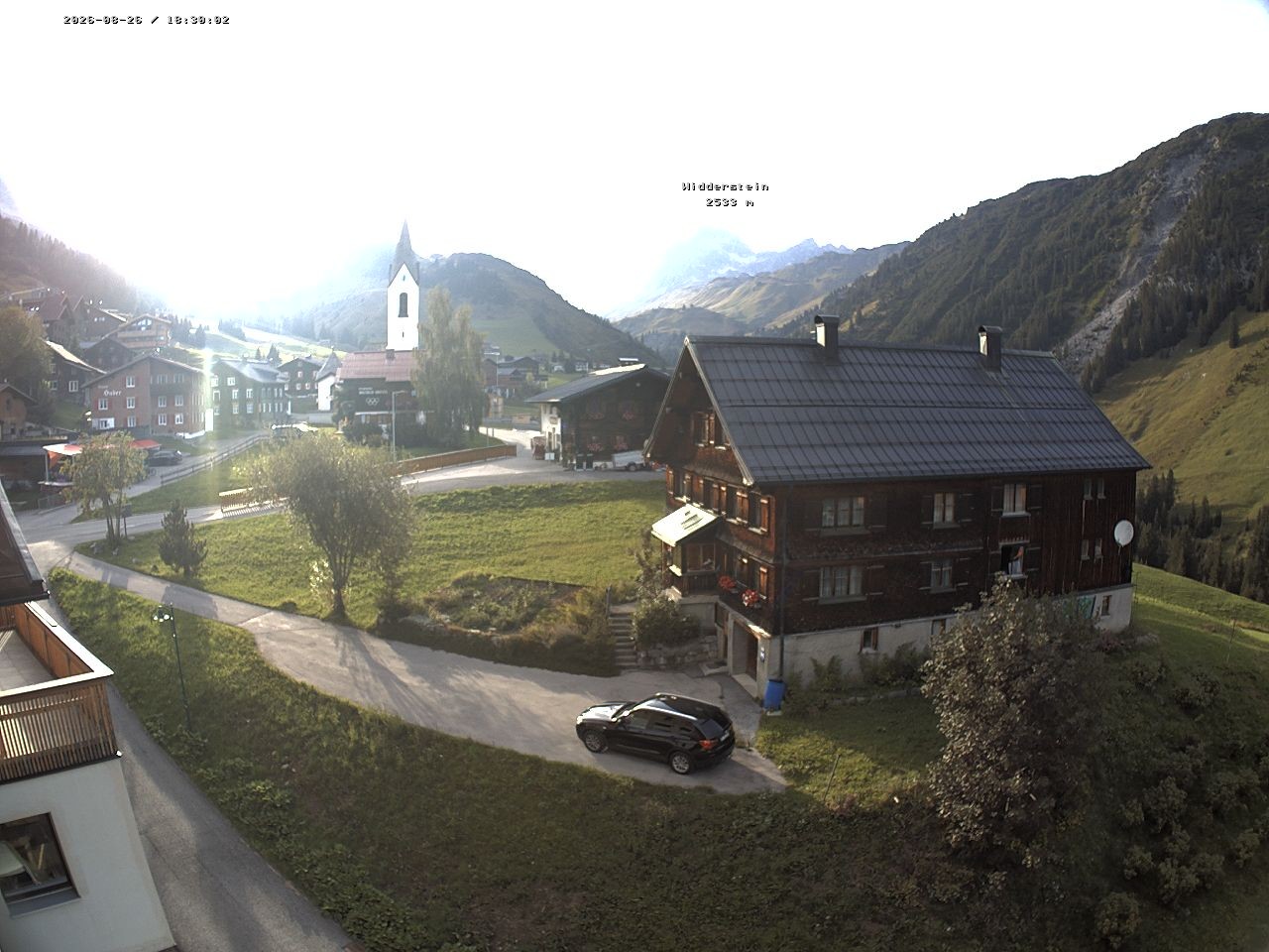 Archived image Webcam Village center Warth