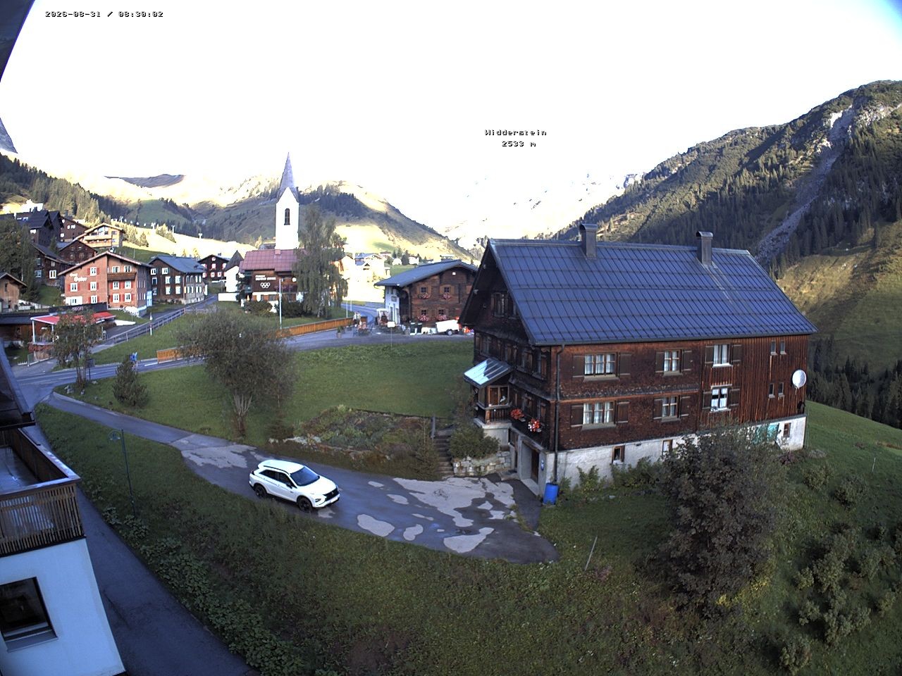 Archived image Webcam Village center Warth