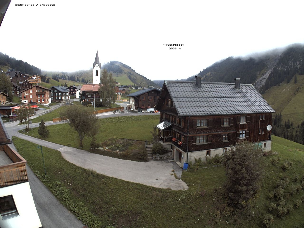 Archived image Webcam Village center Warth