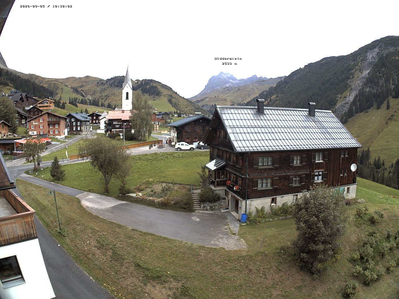 Archived image Webcam Village center Warth