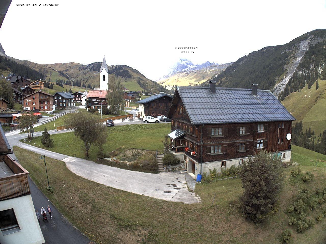 Archived image Webcam Village center Warth