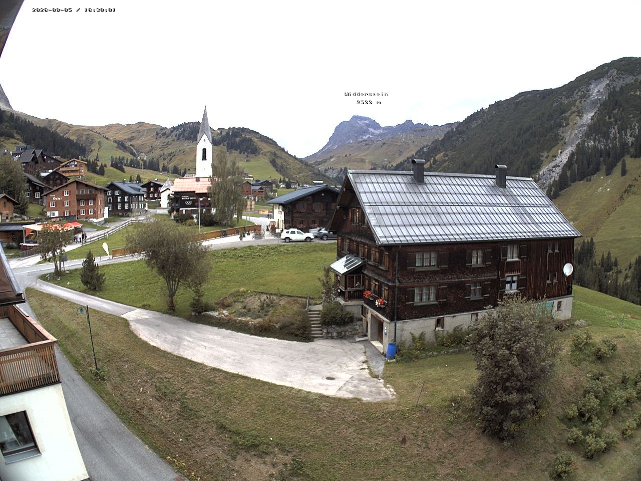 Archived image Webcam Village center Warth