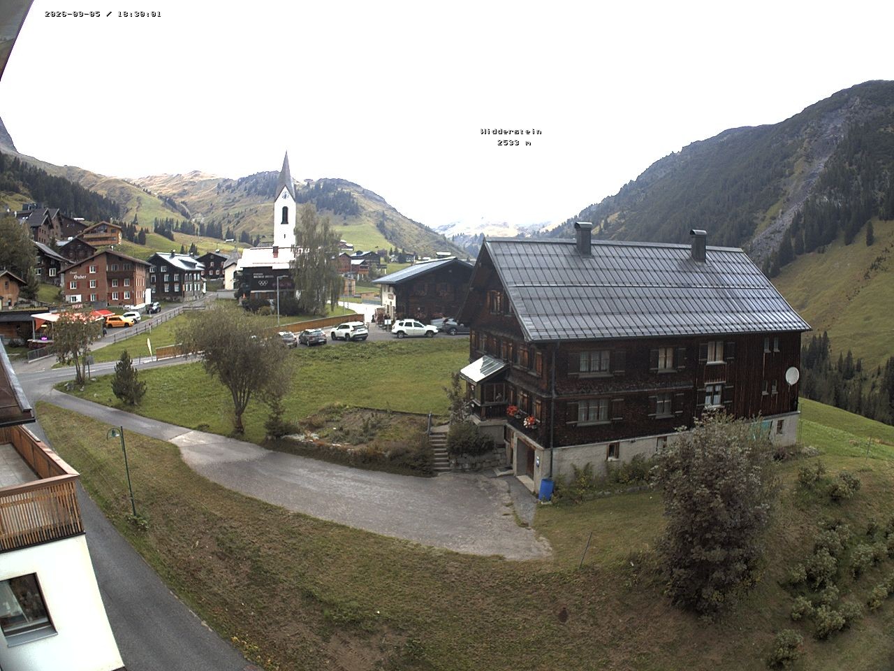 Archived image Webcam Village center Warth